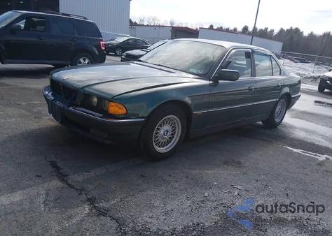 1998 BMW 740Ia from USA, damaged, VIN WBAGF8326WDL51843